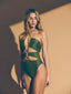 Malaika Shinny One Piece Green