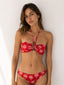 Theo Halter Bikini Red